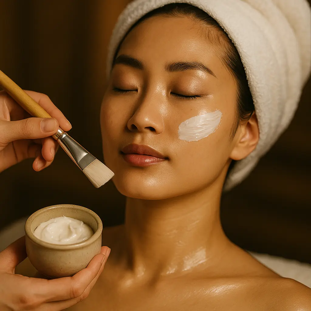 Chinese facial treatment